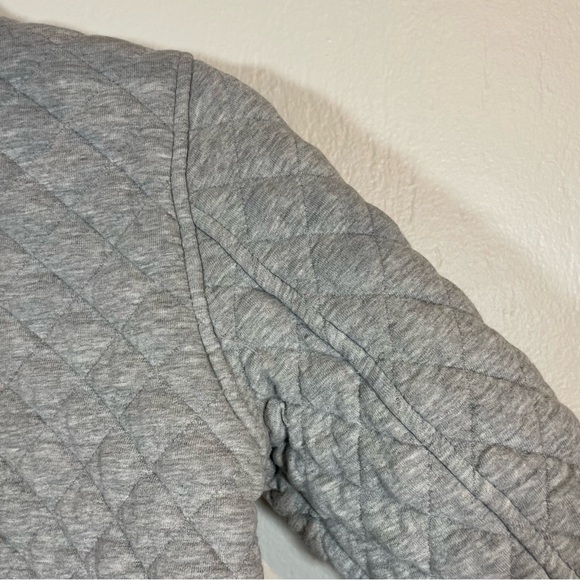 Gap Quilted Zip Up Sweatshirt Size Small - Picture 8 of 9